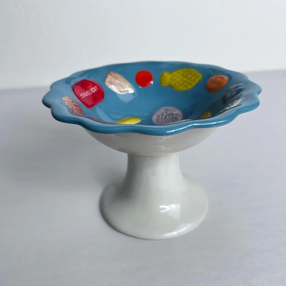 NWOT John Derian Stoneware Candy Dish‎ 2025 Serving Dish Whimsical